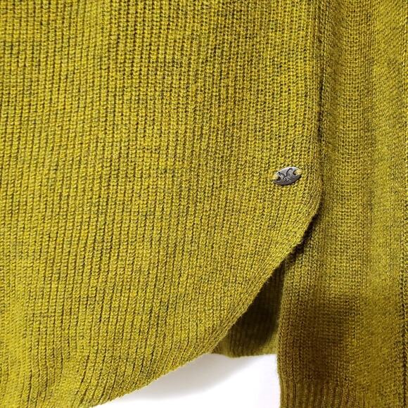 American Eagle Outfitters Womens Sweater Size XS Green Scoop Neck Knit Pullover - Picture 5 of 8